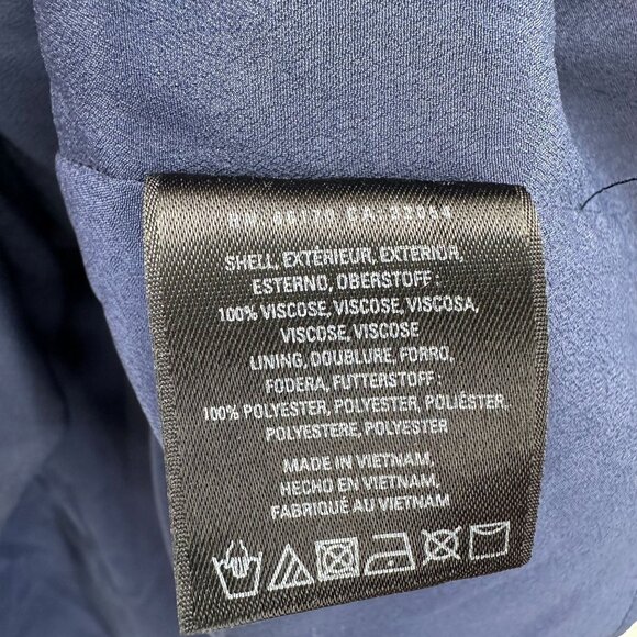 Maeve Striped Skirt Sz 4 Pink Blue Colorblock Tiered Pockets Skater - Picture 6 of 7